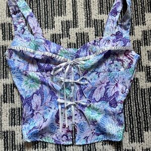 *SHEIN Floral Corset Top - Perfect for Summer!*